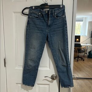 Madewell Crop Boyfriend Jeans